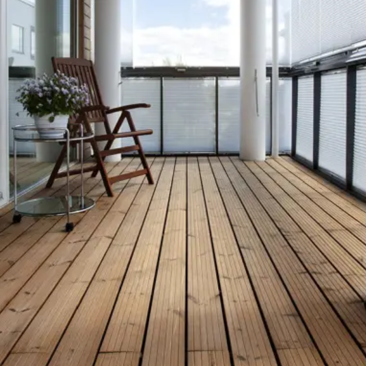 ModiWood Vlonderplank Classic gegroefd